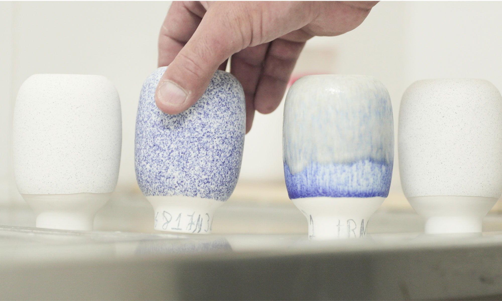 Ceramic glaze colors  Step by Step - Arfai